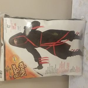Rogue Ninja costume! Never worn! Adult OS, fits up to 42in chest size!